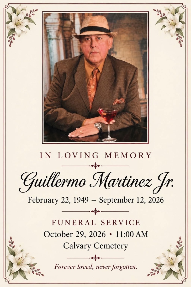 Photo of Guillermo Martinez Jr.