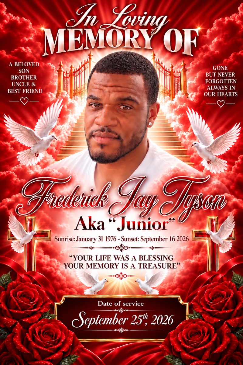 Photo of Frederick Jay Tyson Aka Junior